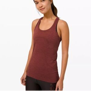 Lululemon SWIFTLY TECH RACERBACK 2.0 Cassis/Chianti